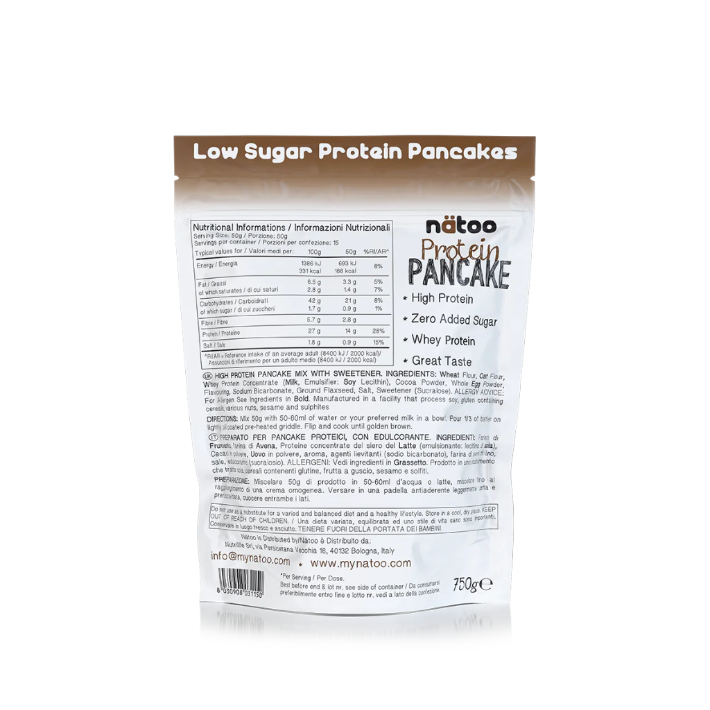 Protein pancake 750g cioccolato