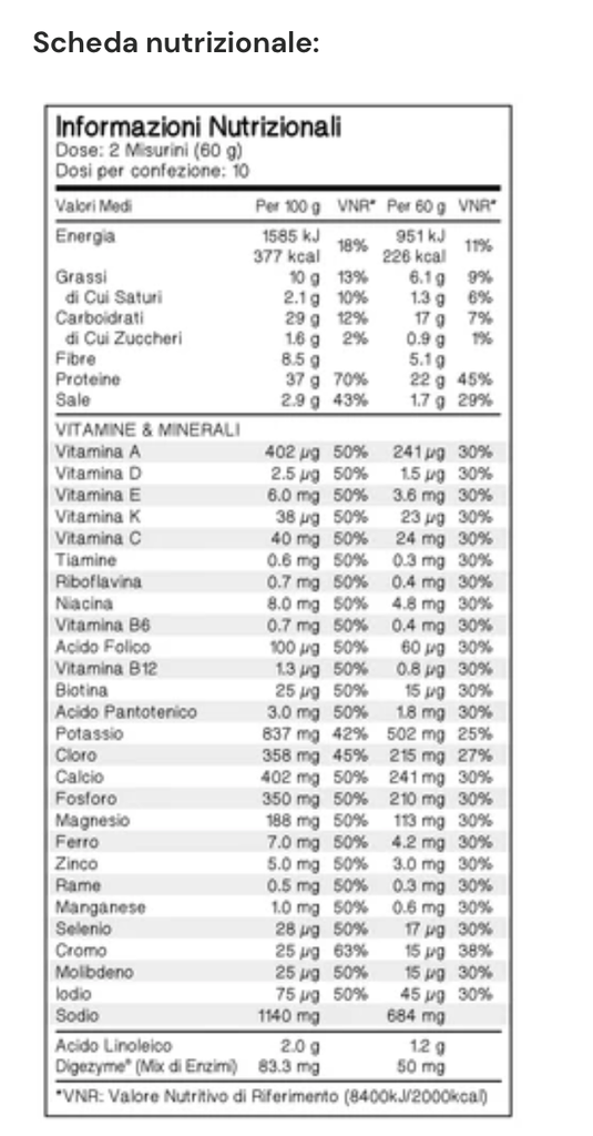 Sostituto pasto Slim fit 600g cacao