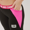 Leggings logo wacs nero tg m