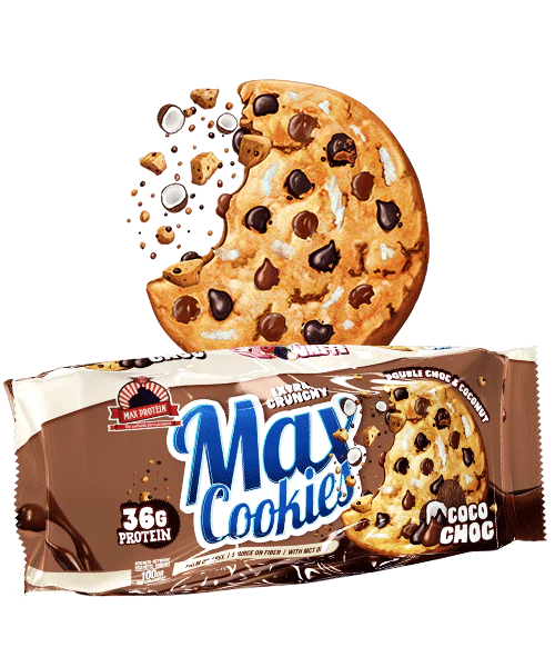  Max protein Black cookie cacao cocco  12x100g    