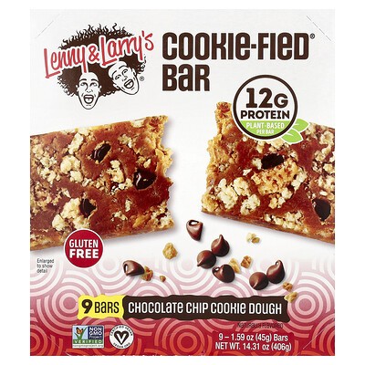  Cookie-Fied® Bar, Chocolate Chip Cookie 9x45g