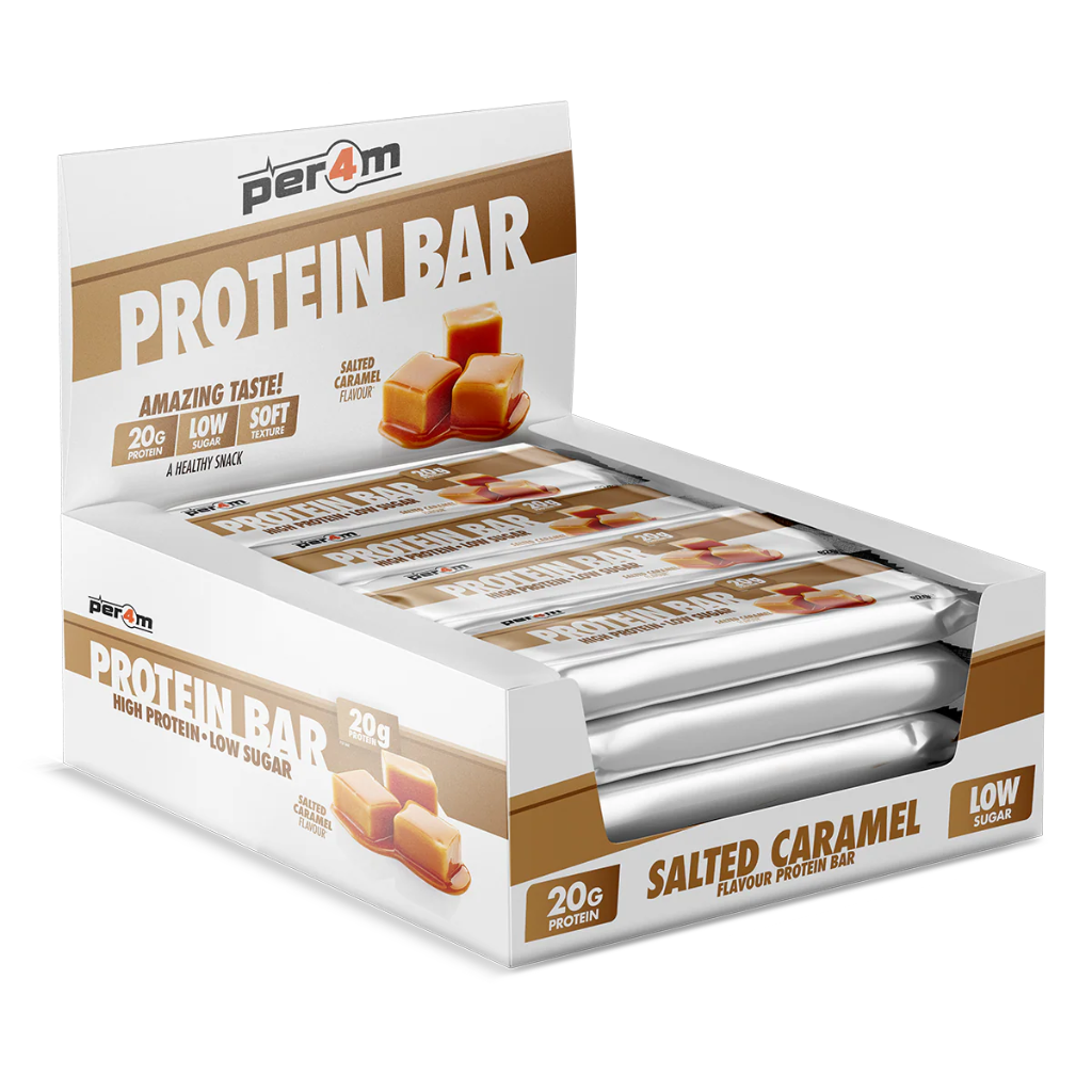 Perform Barrette proteiche caramello salato 12x62g 