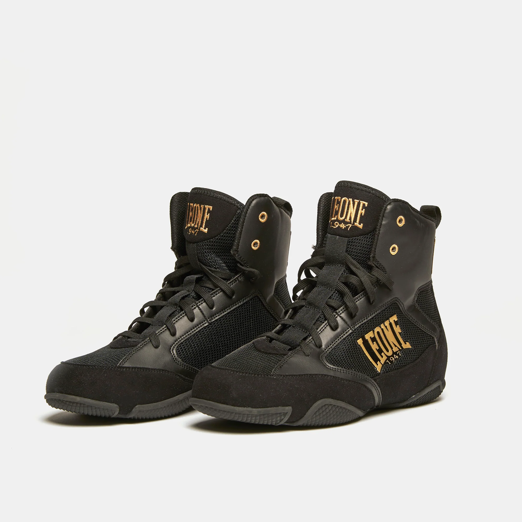 Scarpe boxe taglia nero & gold 42,5 