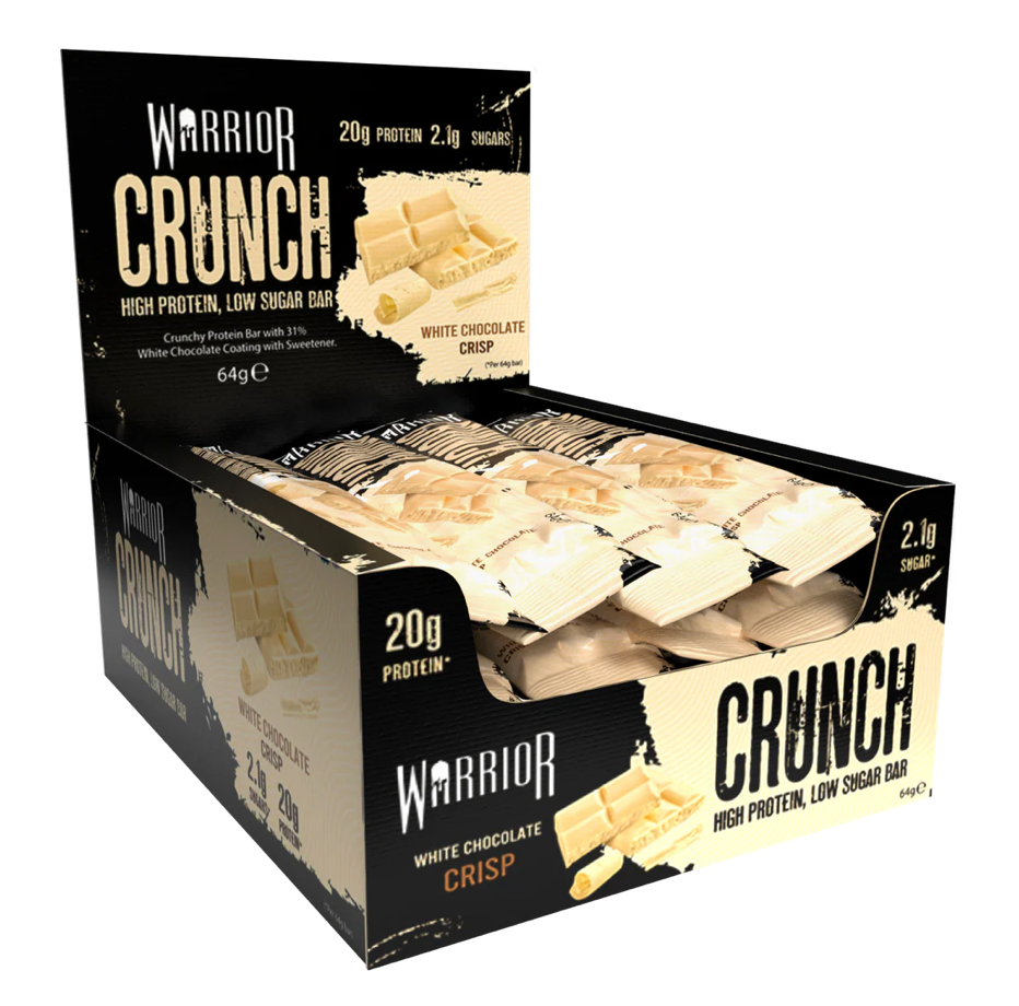 Warrior Crunch Cacao bianco 12x64g  