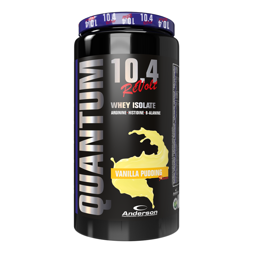 QUANTUM 10.4 proteine isolate 800g vaniglia