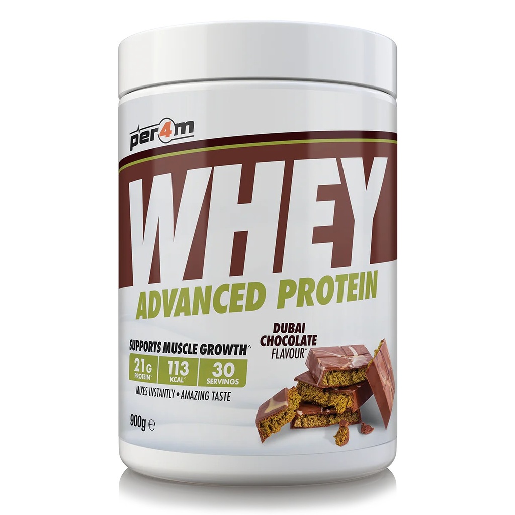 Proteine Whey advanced 900g Dubai chocolate
