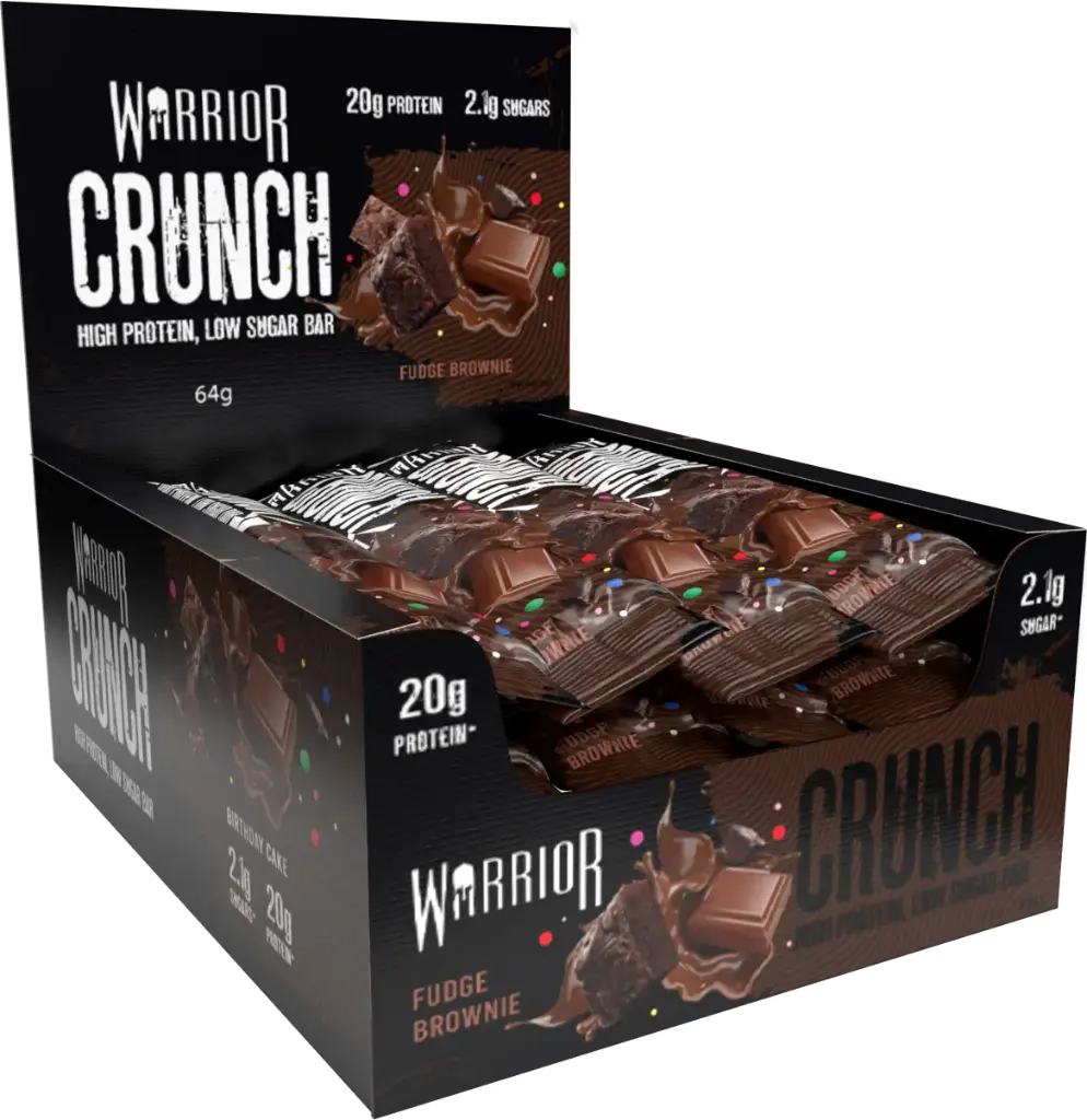 Warrior Crunch fudge brownie chip 12x64g   