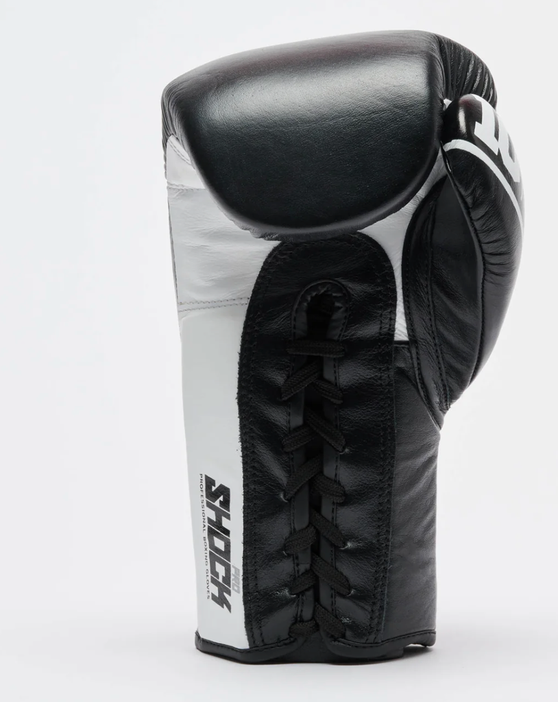 GUANTI BOXE SHOCK PRO 10oz Neri con Lacci
