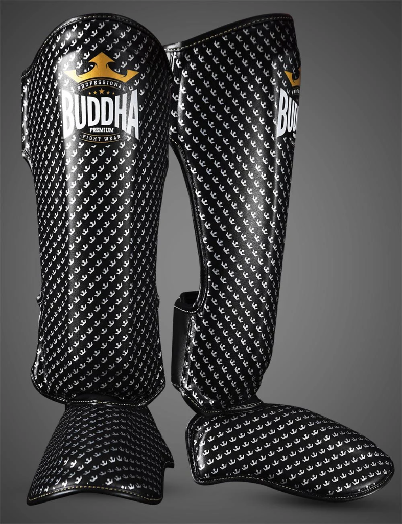 Paratibia in titanium nero  tg S 