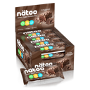 Barrette proteiche vegane gluten free 16x50g doppio cioccolato
