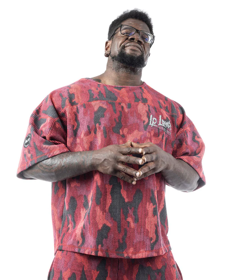 Rag top boston tg M camo rossa 