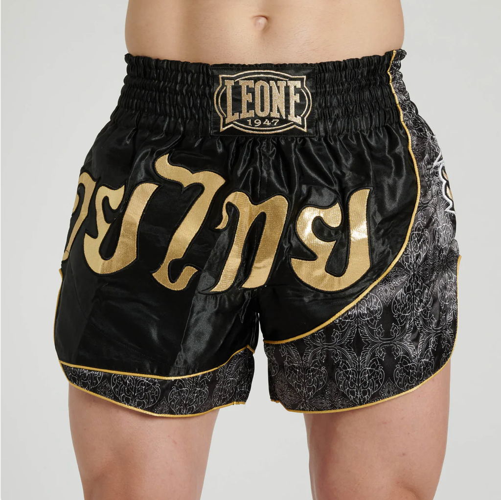 Panta kick thai boxing ELITE nero tg L 