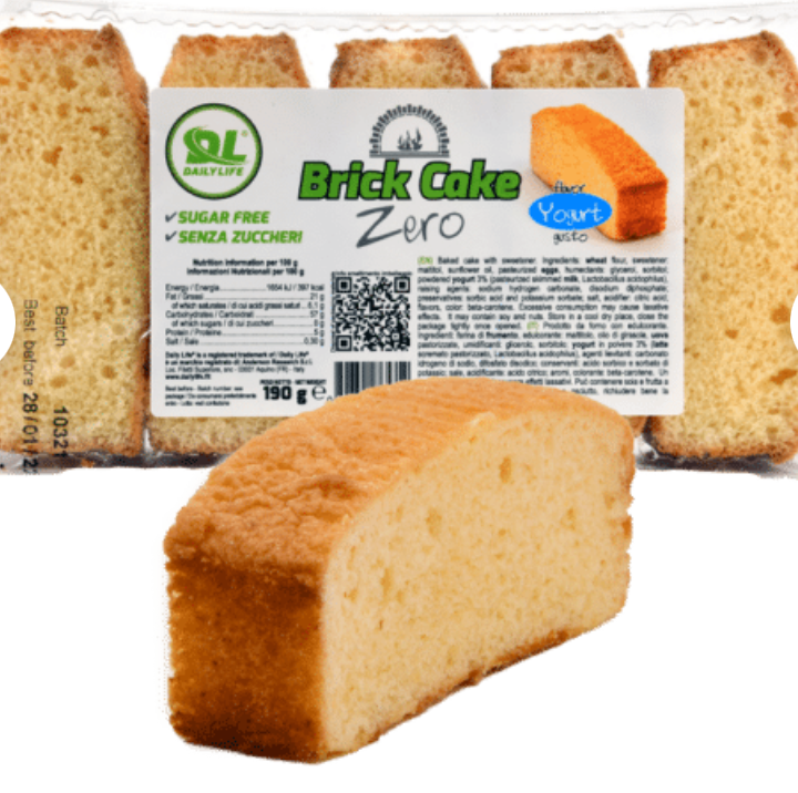BRICK CAKE Zero 190g yogurt