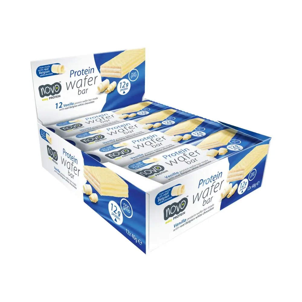 Novo protein wafer (12x40g)  vaniglia 