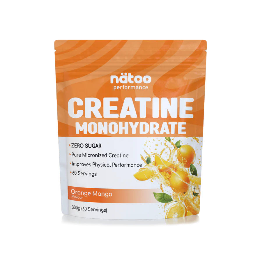 Creatina monoidrato 300g aromatizzata Arancia & Mango