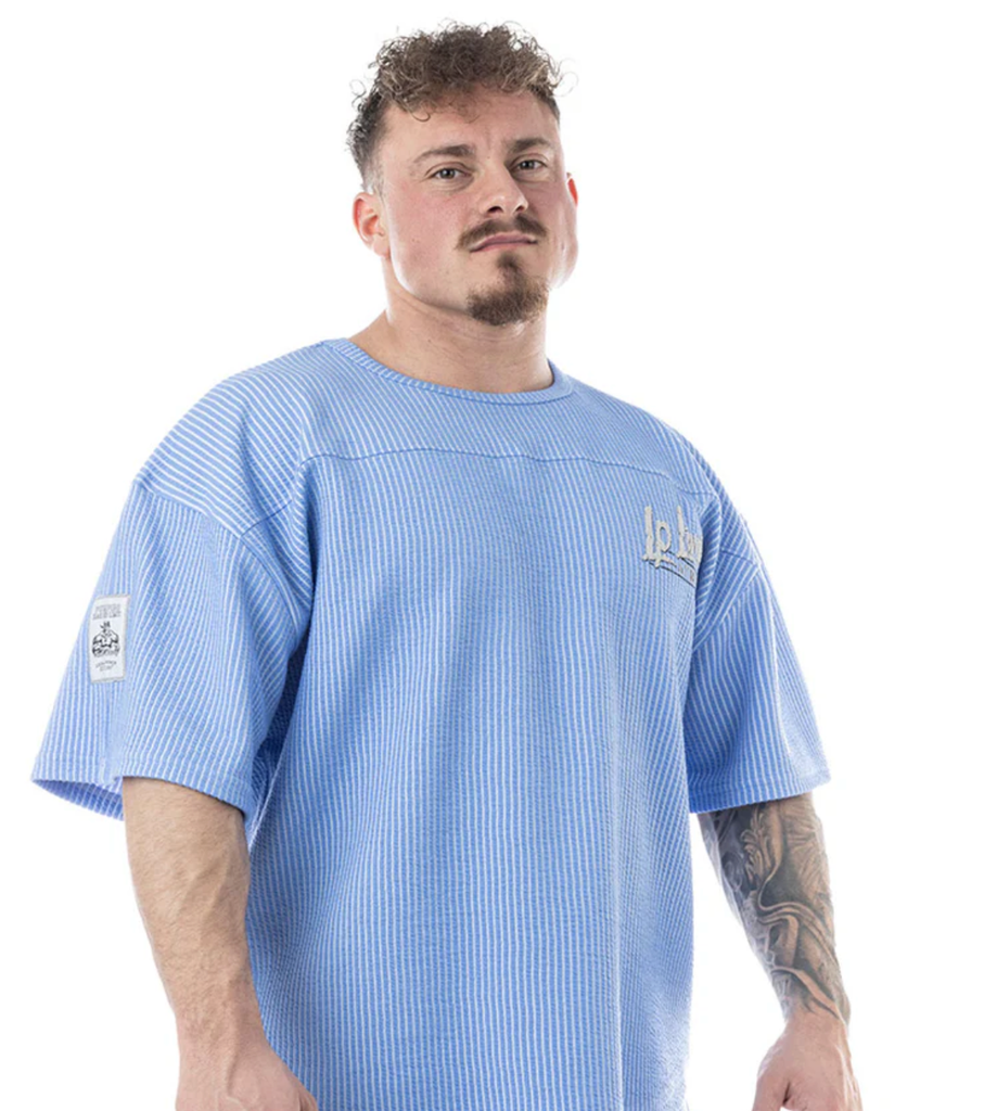 Rag top boston Boston Dual Rib tg S Azzurro