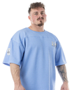 Rag top boston Boston Dual Rib tg S Azzurro