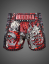 PANTALONCINI MUAY THAI KICK BOXING DRAGO ROSSO tg M