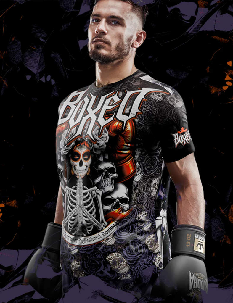 Rashguard MMA SUBLIMACION CATRINA BOXEO tg S