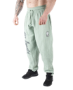 Body Pantalone in Mussola Crinkle LpLimits verde tg L