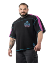 Reglan Retro Boston tg L nera & magenta 