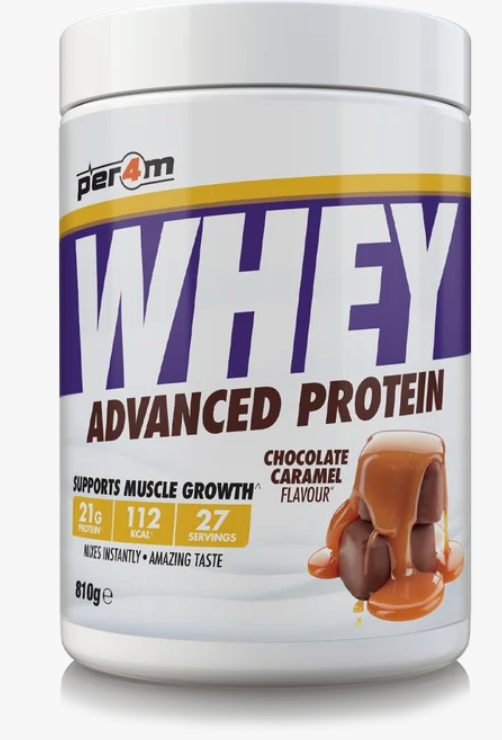 Proteine Whey advanced 900g Cioccolato & caramello