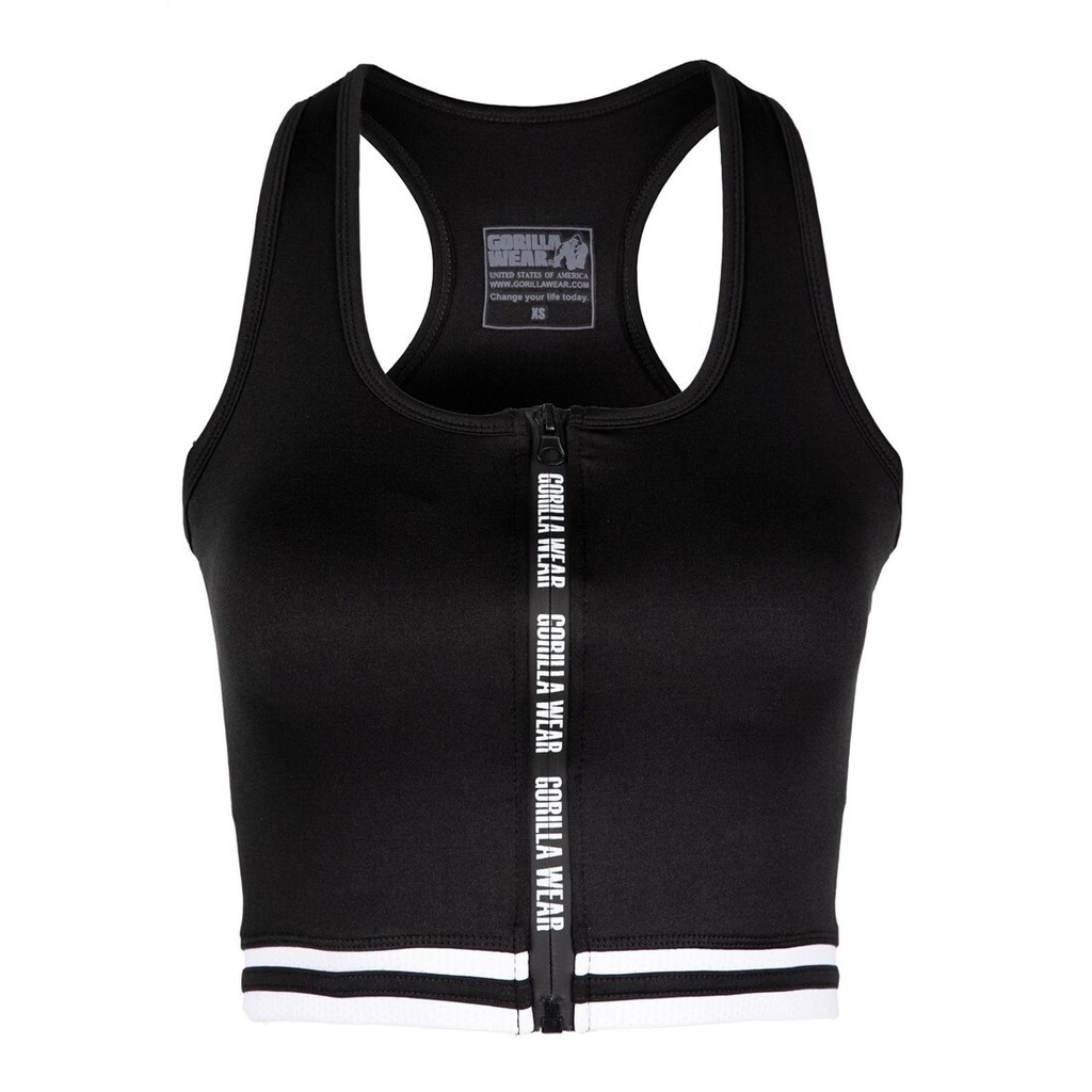 crop top tg XS nero