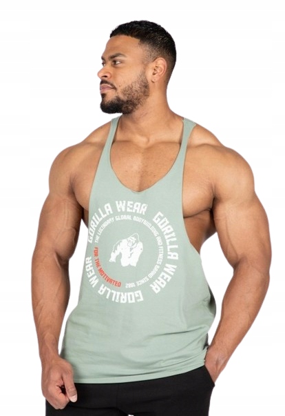 Canotta classic Tank top tg S verde 