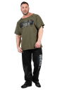 top classico da allenamento tg L/XL verde militare
