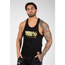 Canotta classic Tank top tg S nera e oro