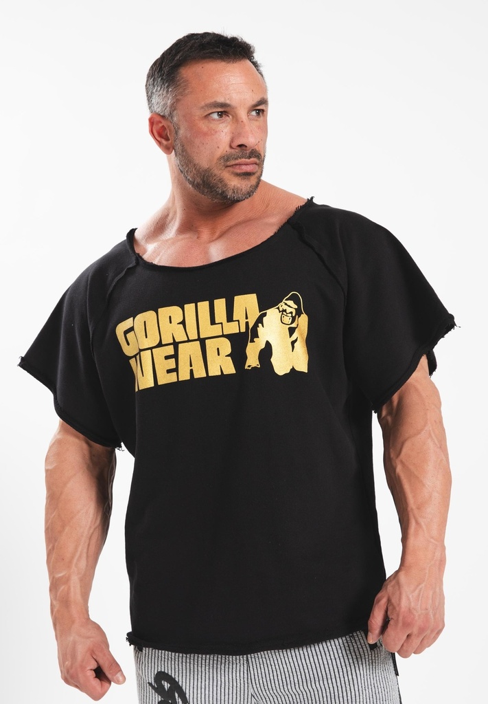 Rag top nero e oro tg S/M nero e oro