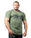 T-shirt legends tg M verde   