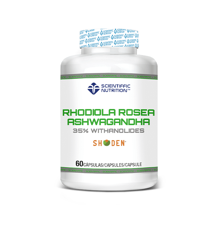 Ashwagandha rhodiola rosea 60 cps