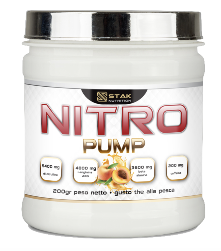 Nitro pump 200g arancio