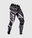 Pantaloni a compressione Gladiator 3.0 - Nero/Bianco TG M