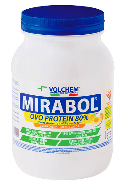 MIRABOL uovo protein 750g crema