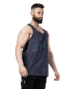 Canotta stonewashed royal tg M