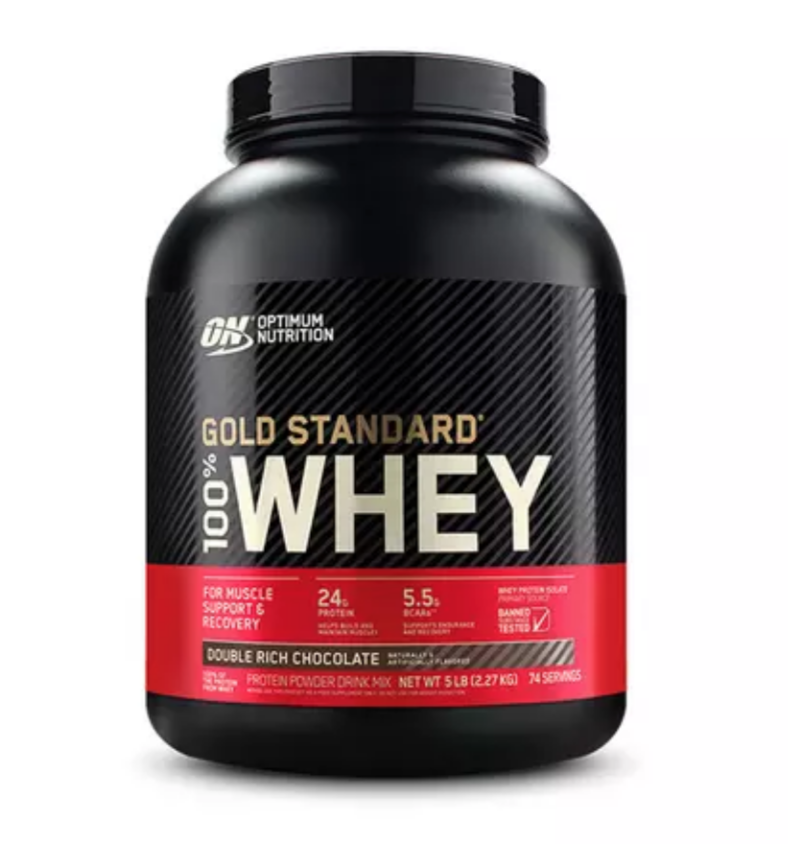 100% Whey Gold 2270g crema alla vaniglia