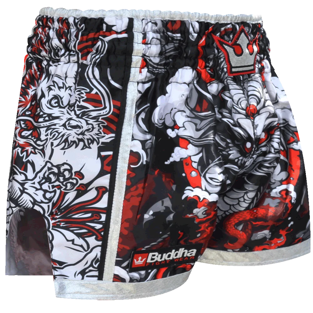 Short muay thai Dragon tg L