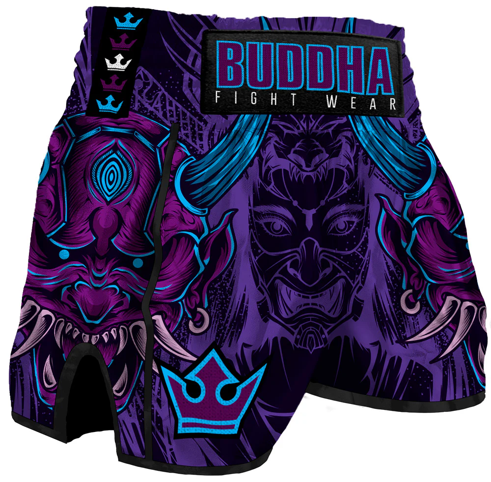 Short muay thai luzbel tg S viola 
