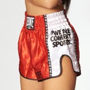 Panta thai training rosso tg S