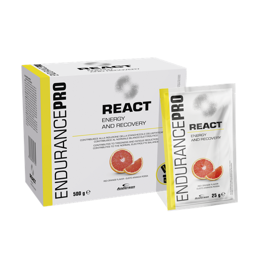 [anderson, sali minerali] React Endurance pro 20x25g arancio