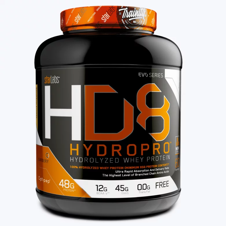 [starlabs] HD8 proteine idrolizzate optipep® 908g cacao 