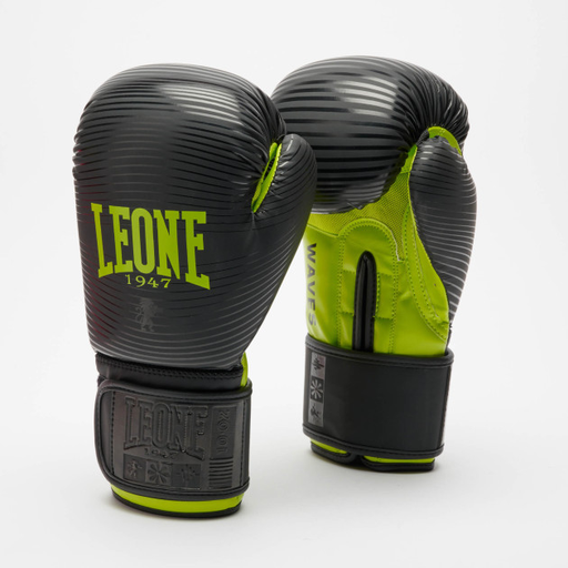 [leone, guanto] Guantoni  Waves 10oz Nero Verde
