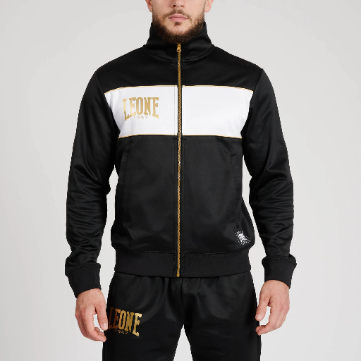 [felpa, leone] felpa premium 2 tg S nera     