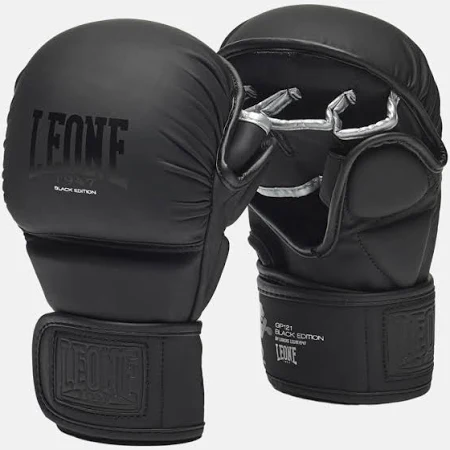 [guanto mma, leone] Guanti mma black sparring  Tg M