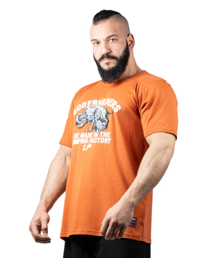 [t-shirt, legal power] T-shirt Pumping arancio TG M 