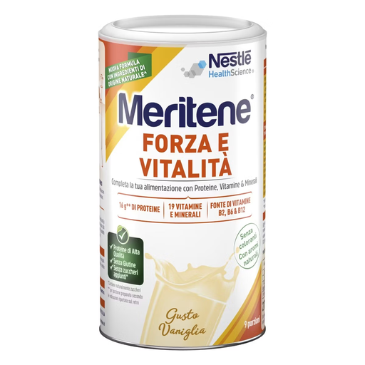 [meritene, integratori, nestle] Meritene 270g vaniglia