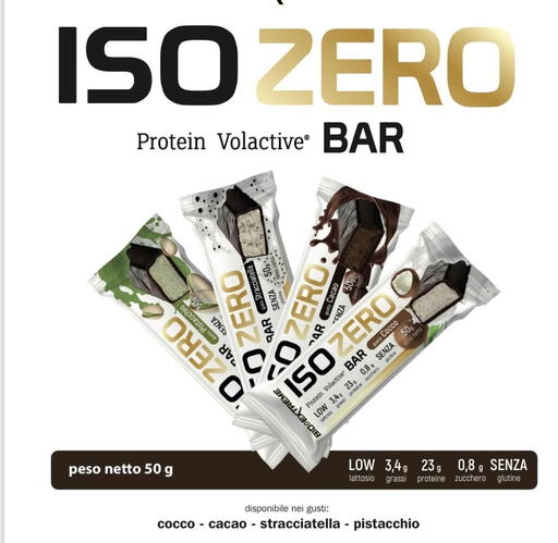 [barrette, bioextreme, iso] Iso zero cocco 25x50g senza glutine