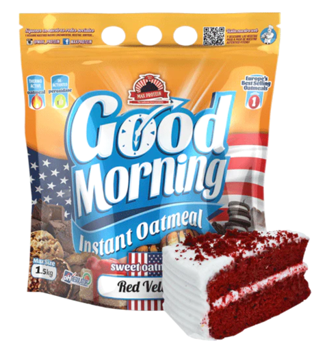 [farina d'avena, max protein] Farina d'avena 1500g red velvet